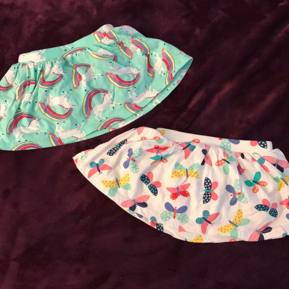 2 Baby Skirts 6months
